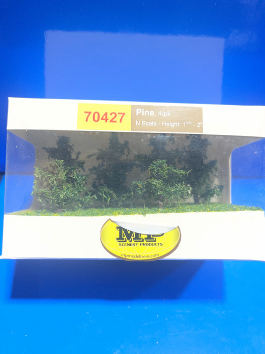 MP Scenery - Pine - N Scale 4/pk