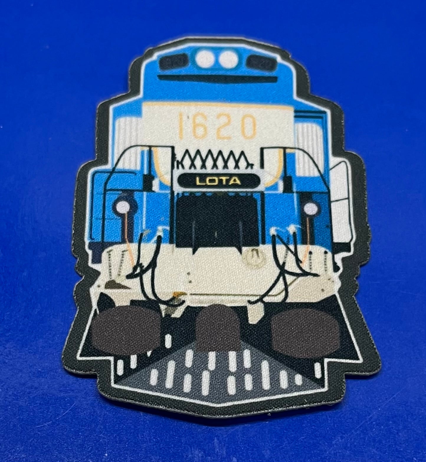 QR Diesel Loco 1620 Iron On Patch