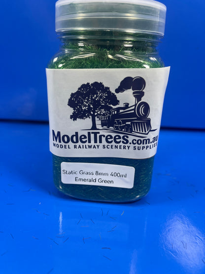 Static Grass - 8mm 400ml - Emerald Green