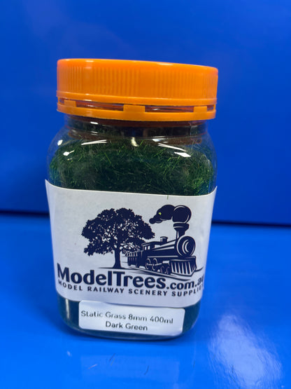 Static Grass - 8mm 400ml - Dark Green