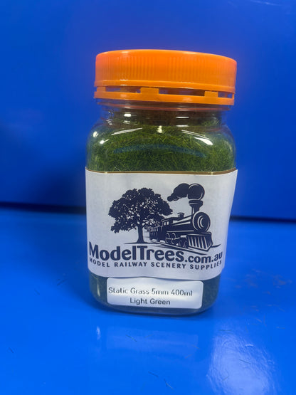 Static Grass - 5mm 400ml - Light Green