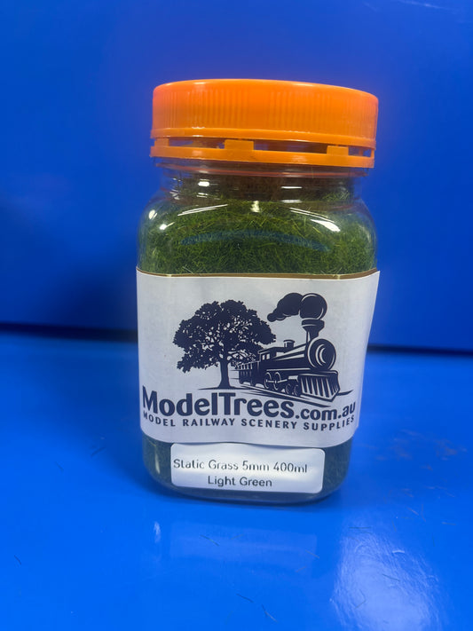 Static Grass - 5mm 400ml - Light Green