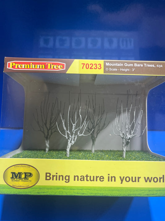 MP Scenery - Mountain Gum Bare Trees HO  4/pk