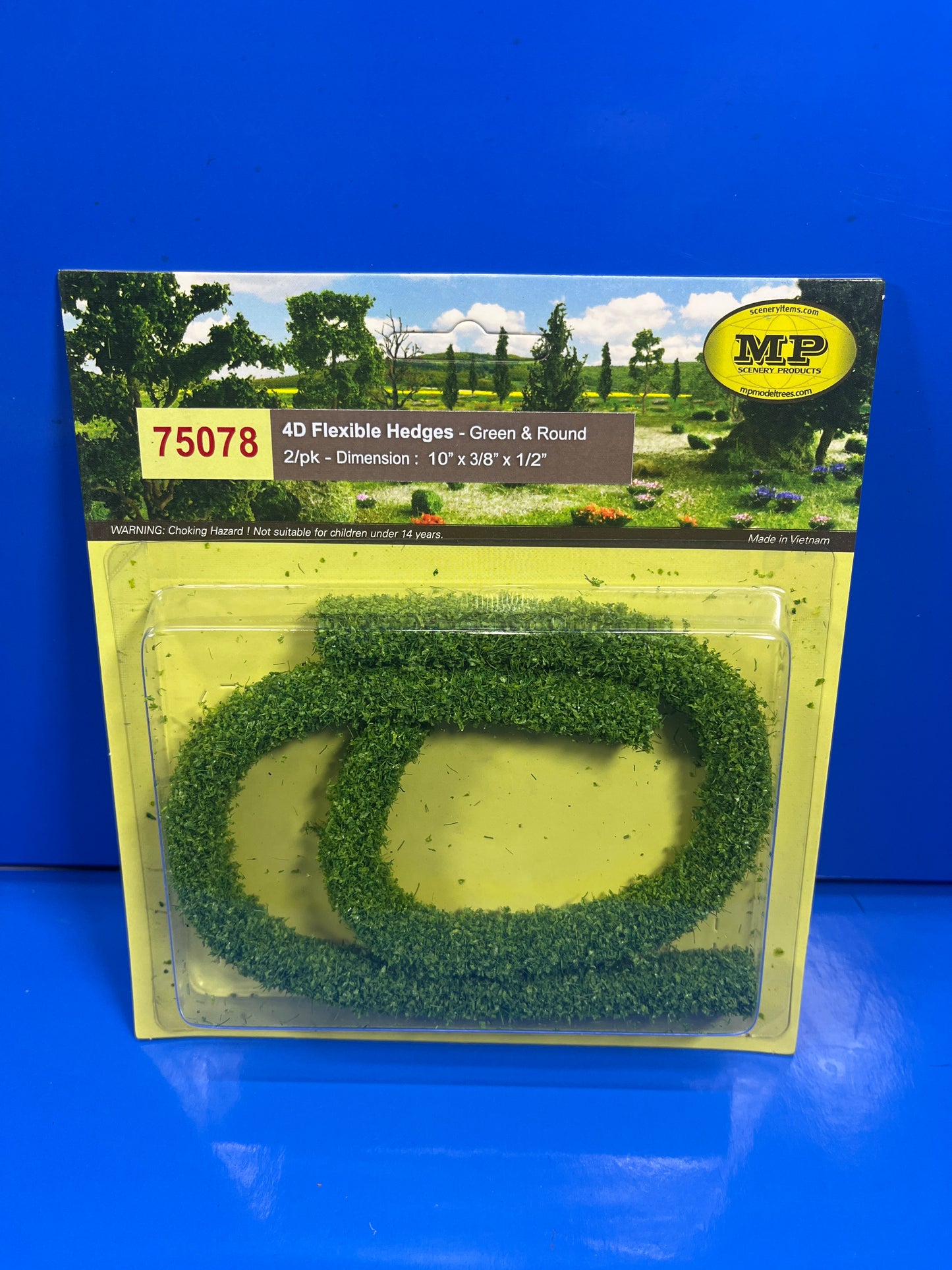 4D Flexible Hedges - Green & Round 2/pk N