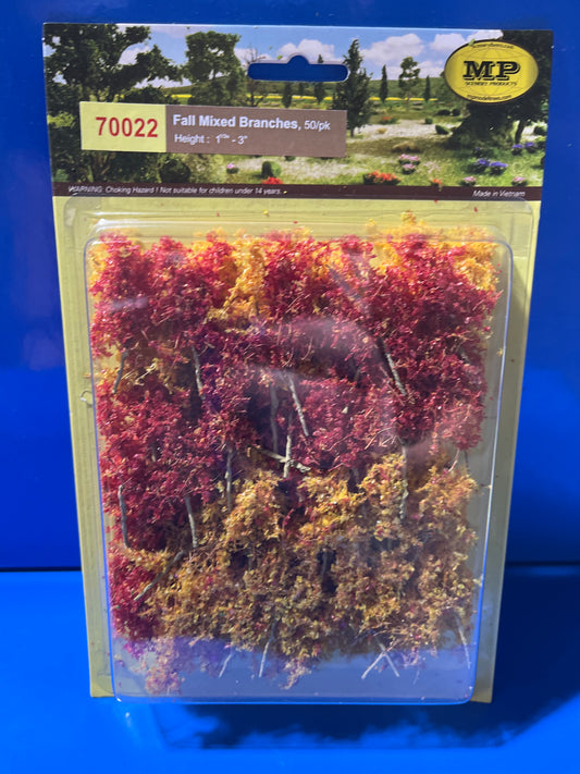 MP Scenery - Fall Mixed Branches HO 50/pk