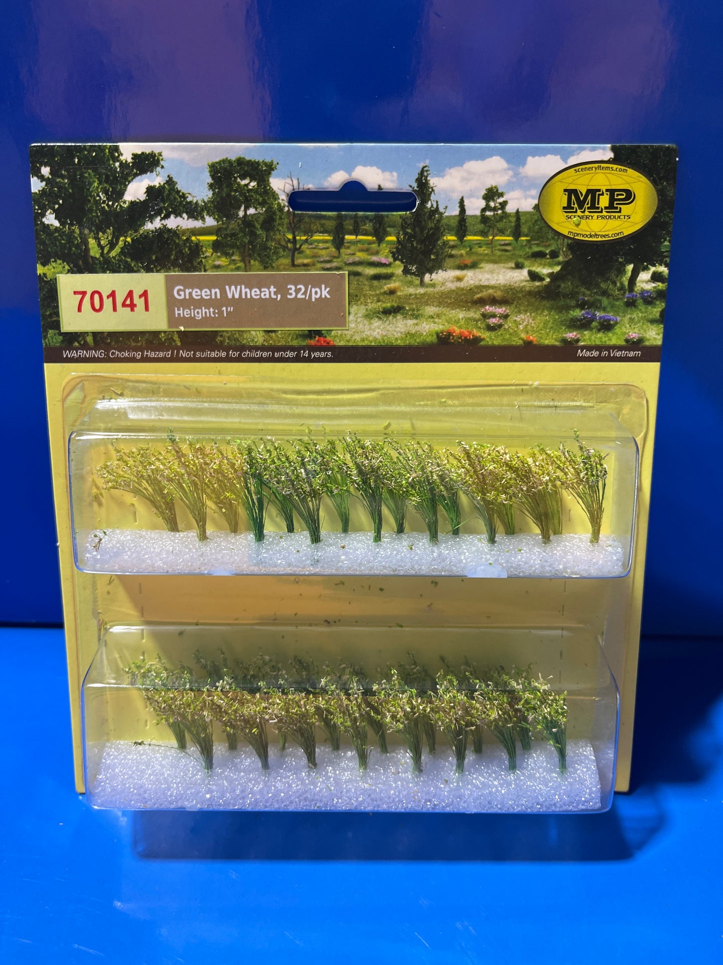MP Scenery - Green Wheat HO 32/pk