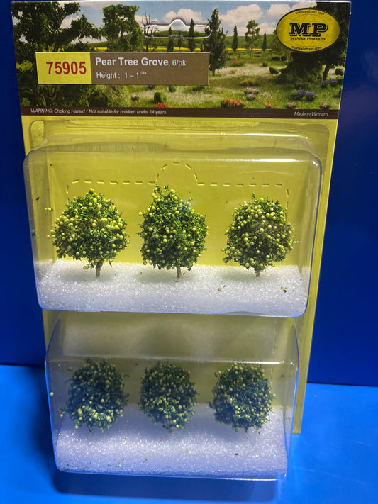 MP Scenery - Pear Tree Grove - N Scale 6/pk