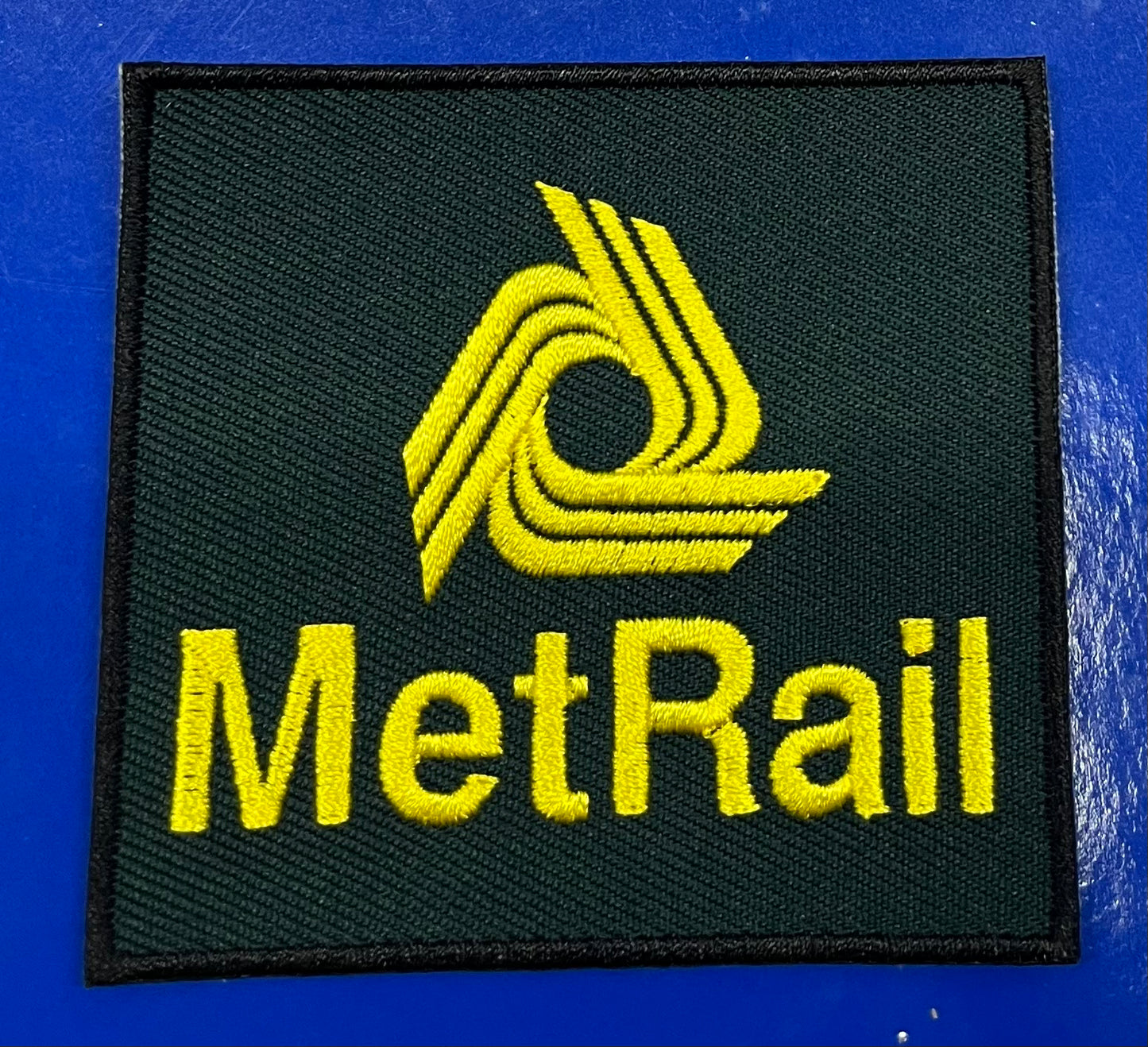 MetRail Iron On Patch