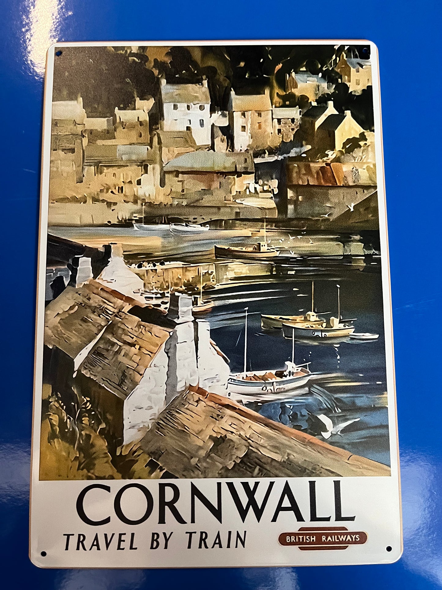 British Railways “Cornwall” metal sign