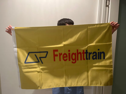 QR FreightTrain Flag - 90x60cm