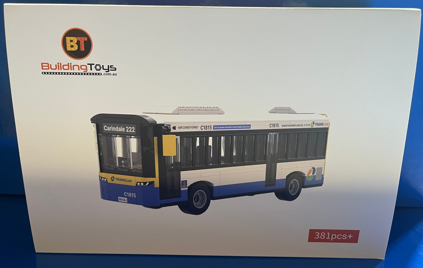 BuildingToys Brick Bus - Brisbane City Bus