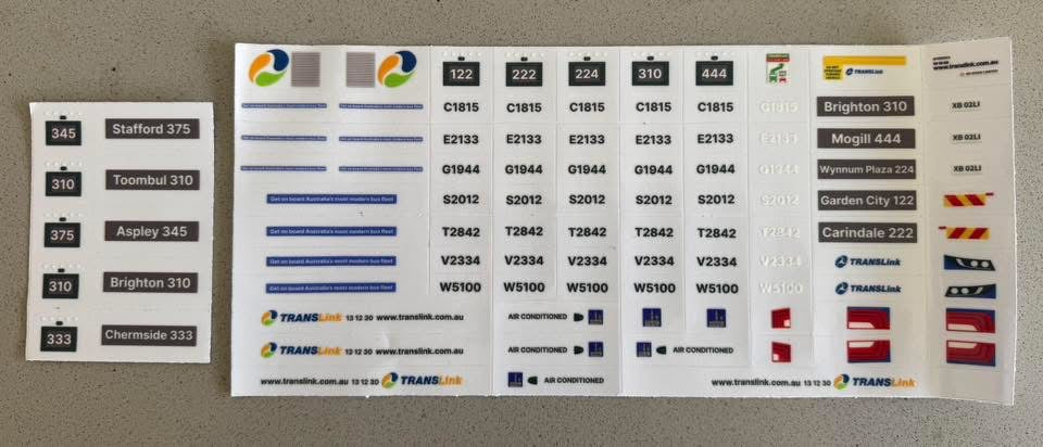 BuildingToys Brick Bus - Brisbane City Bus