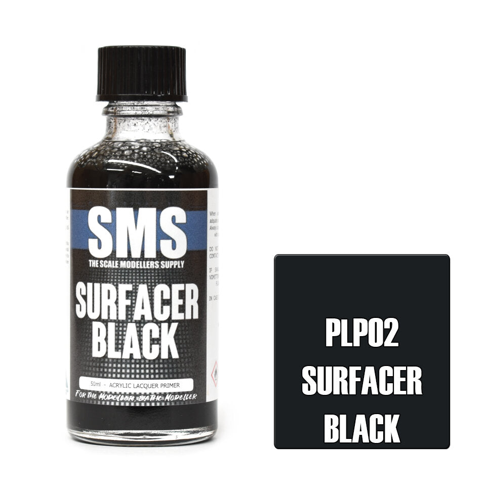 Primer SURFACER BLACK 50ml