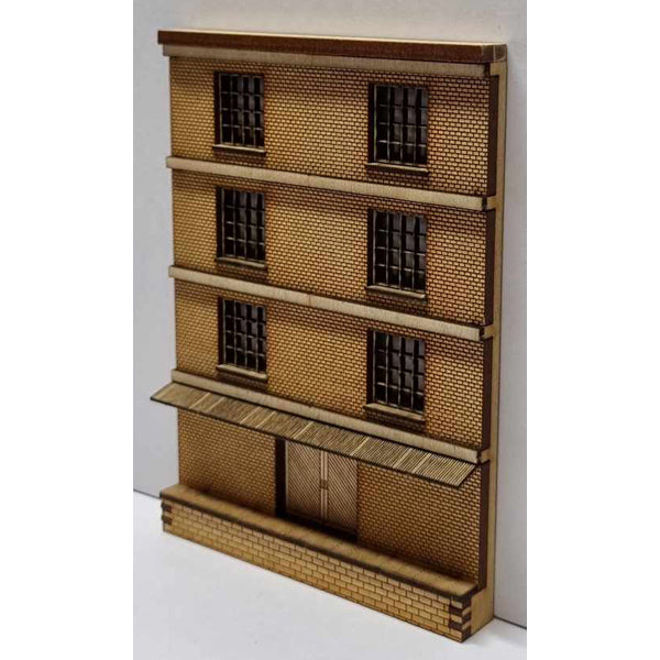Trackside Models Laser Cut Kit - Low Relief Warehouse Ext - N Scale