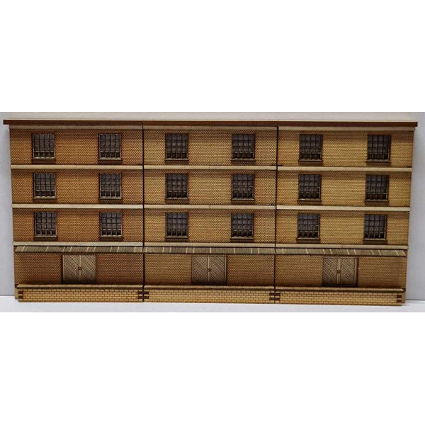 Trackside Models Laser Cut Kit - Low Relief Warehouse Ext - N Scale