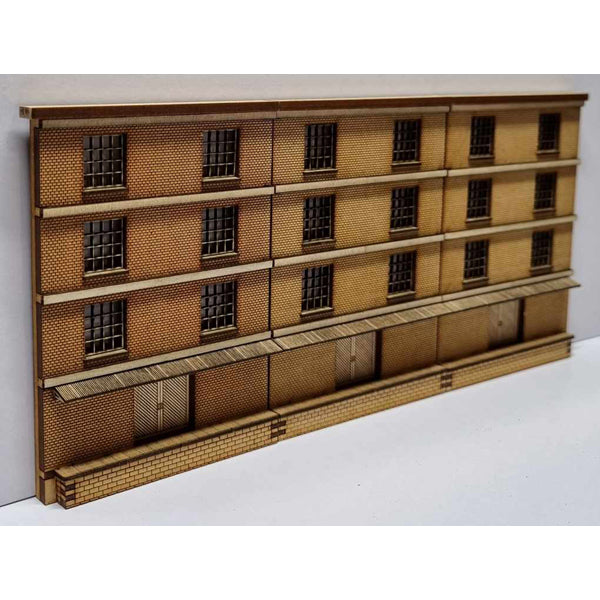 Trackside Models Laser Cut Kit - Low Relief Warehouse Ext - N Scale