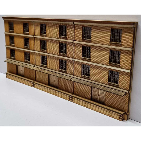 Trackside Models Laser Cut Kit - Low Relief Warehouse Ext - N Scale