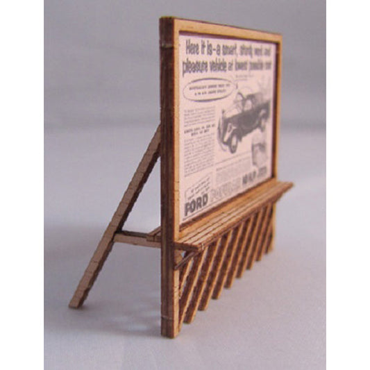Trackside Models Laser Cut Kit - Billboards - N Scale