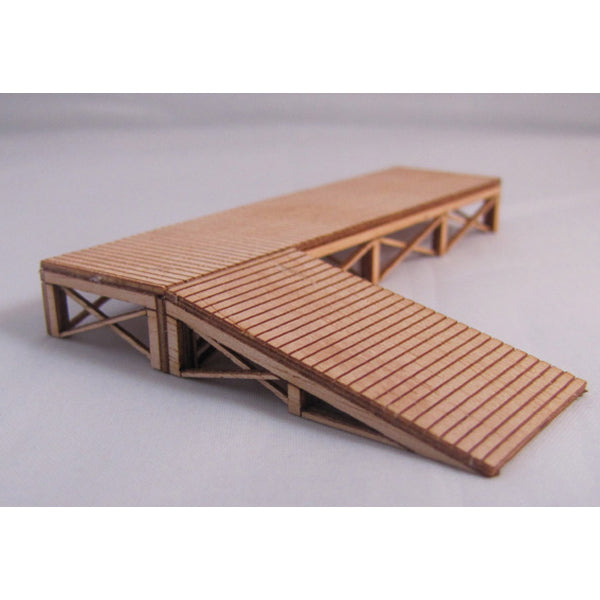 Trackside Models Laser Cut Kit - Loading Platforms - N Scale