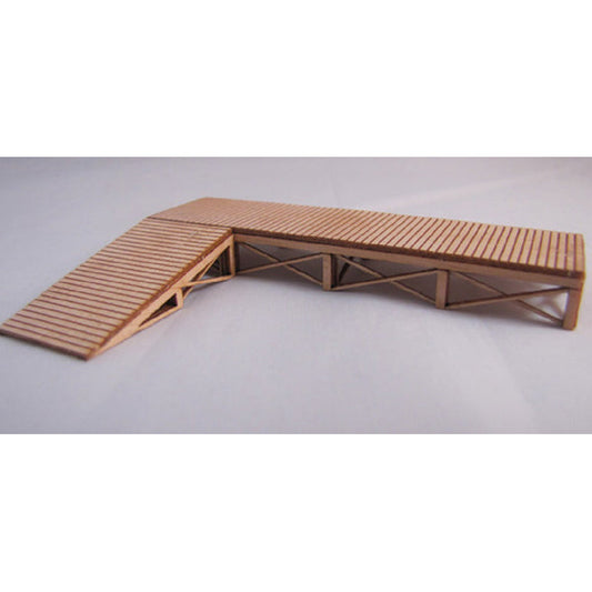 Trackside Models Laser Cut Kit - Loading Platforms - N Scale