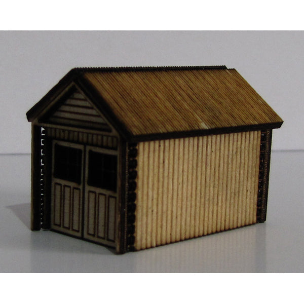 Trackside Models Laser Cut Kit - The Garage - N Scale