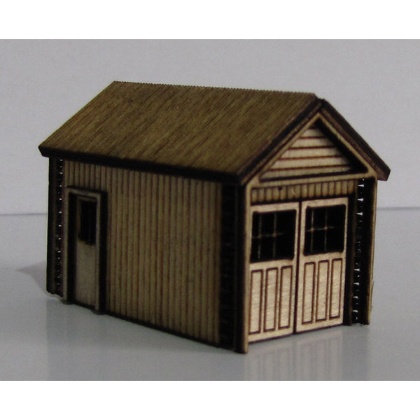 Trackside Models Laser Cut Kit - The Garage - N Scale
