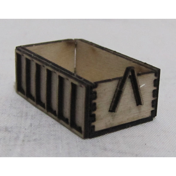 Trackside Models Laser Cut Kit - Skip Bins 2 Per Pack - N Scale