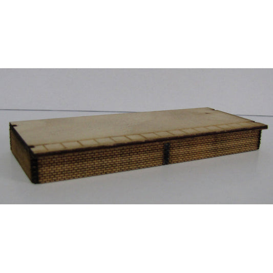 Trackside Models Laser Cut Kit - Single sided platform - N Scale