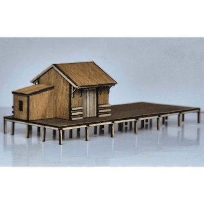 Trackside Models Laser Cut Kit - NSW G1 Goods Shed - N Scale