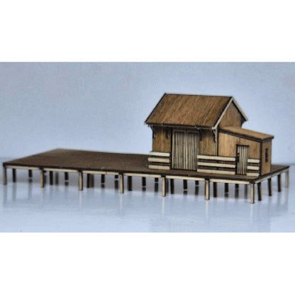 Trackside Models Laser Cut Kit - NSW G1 Goods Shed - N Scale