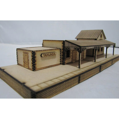 Trackside Models Laser Cut Kit - Tanunda Train Station - N Scale