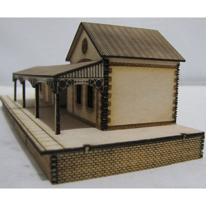 Trackside Models Laser Cut Kit - Tanunda Train Station - N Scale