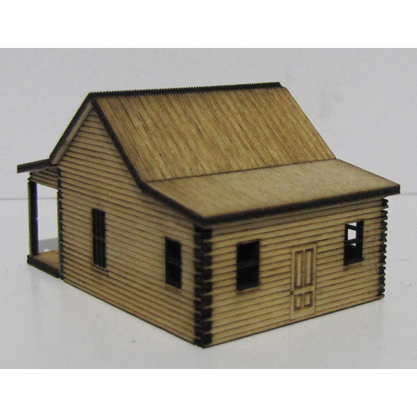 Trackside Models Laser Cut Kit - Sawtooth Cottage - N Scale