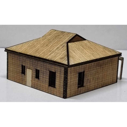 Trackside Models Laser Cut Kit - The Federation Cottage - N Scale