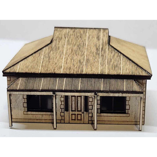 Trackside Models Laser Cut Kit - The Federation Cottage - N Scale