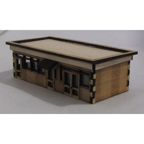 Trackside Models Laser Cut Kit - Tony's Site Office  - N Scale