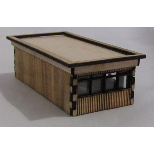 Trackside Models Laser Cut Kit - Tony's Site Office  - N Scale