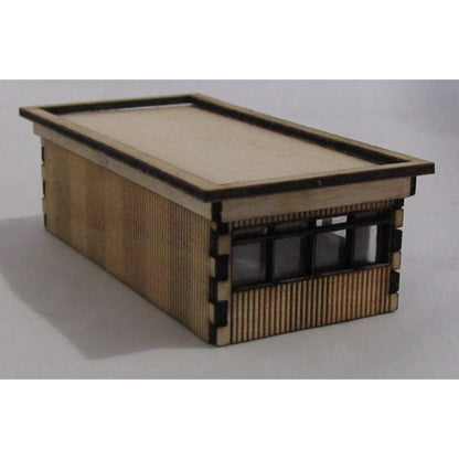 Trackside Models Laser Cut Kit - Tony's Site Office  - N Scale
