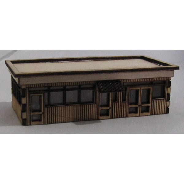Trackside Models Laser Cut Kit - Tony's Site Office  - N Scale