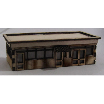 Trackside Models Laser Cut Kit - Tony's Site Office  - N Scale
