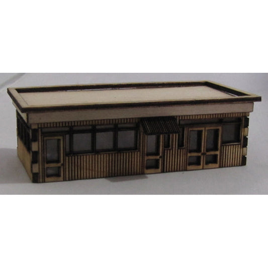 Trackside Models Laser Cut Kit - Tony's Site Office  - N Scale
