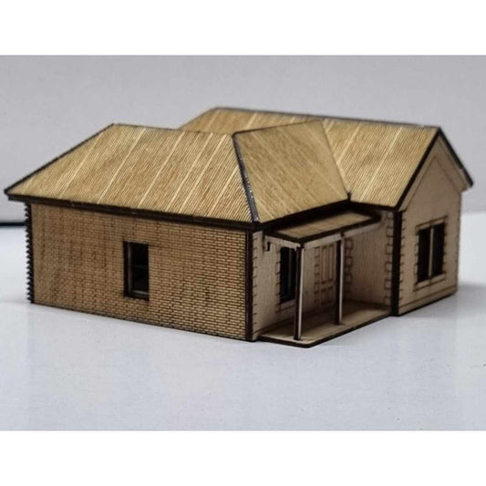 Trackside Models Laser Cut Kit - The Croyden House - N Scale