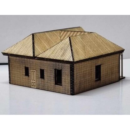 Trackside Models Laser Cut Kit - The Croyden House - N Scale