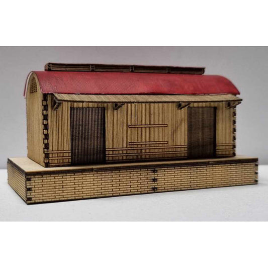 Trackside Models Laser Cut Kit - Tanunda Goods Shed - N Scale