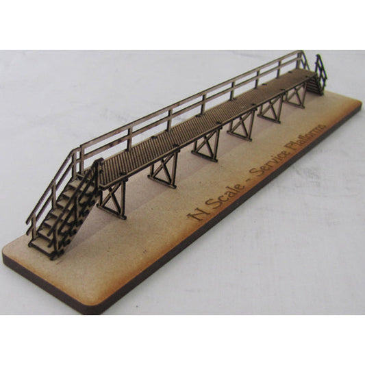Trackside Models Laser Cut Kit - Service Platforms - N Scale