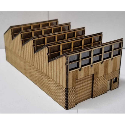 Trackside Models Laser Cut Kit - Sawtooth Workshop - N Scale
