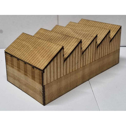 Trackside Models Laser Cut Kit - Sawtooth Workshop - N Scale