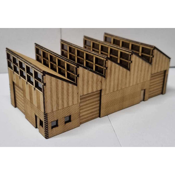 Trackside Models Laser Cut Kit - Sawtooth Workshop - N Scale