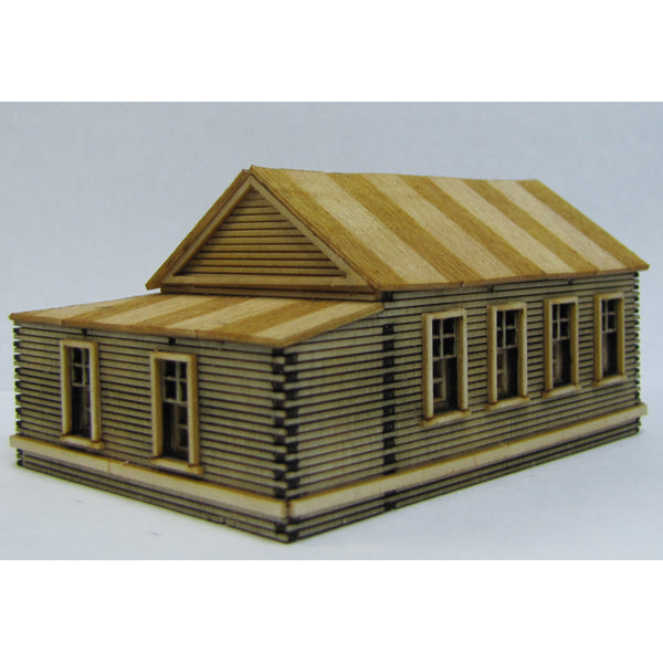 Trackside Models Laser Cut Kit - The School - N Scale