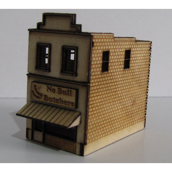 Trackside Models Laser Cut Kit - Butchers Store - N Scale